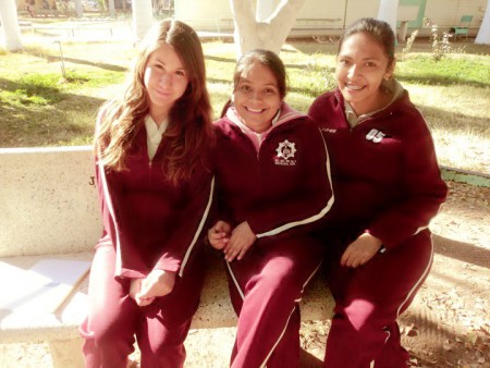 Aqui es cuando mi amiga logró tomar la foto.